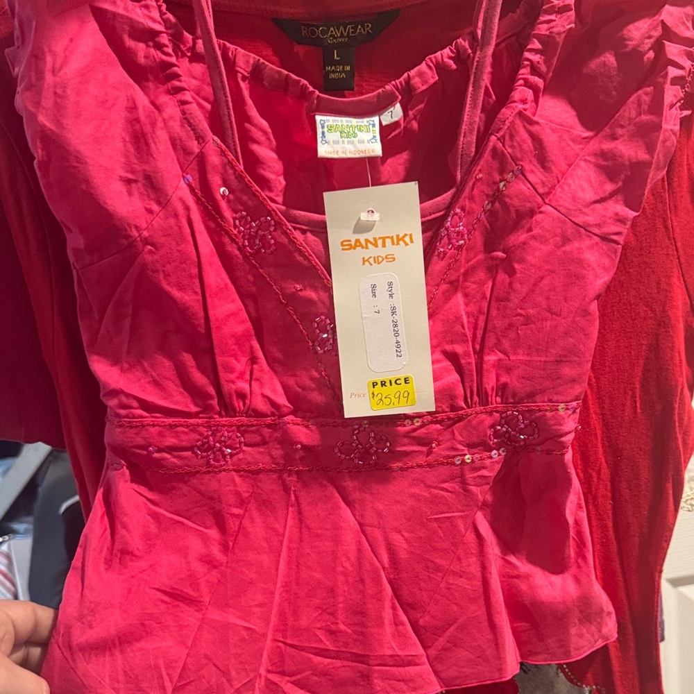 Rocawear Kids' Vibrant Pink Blouse